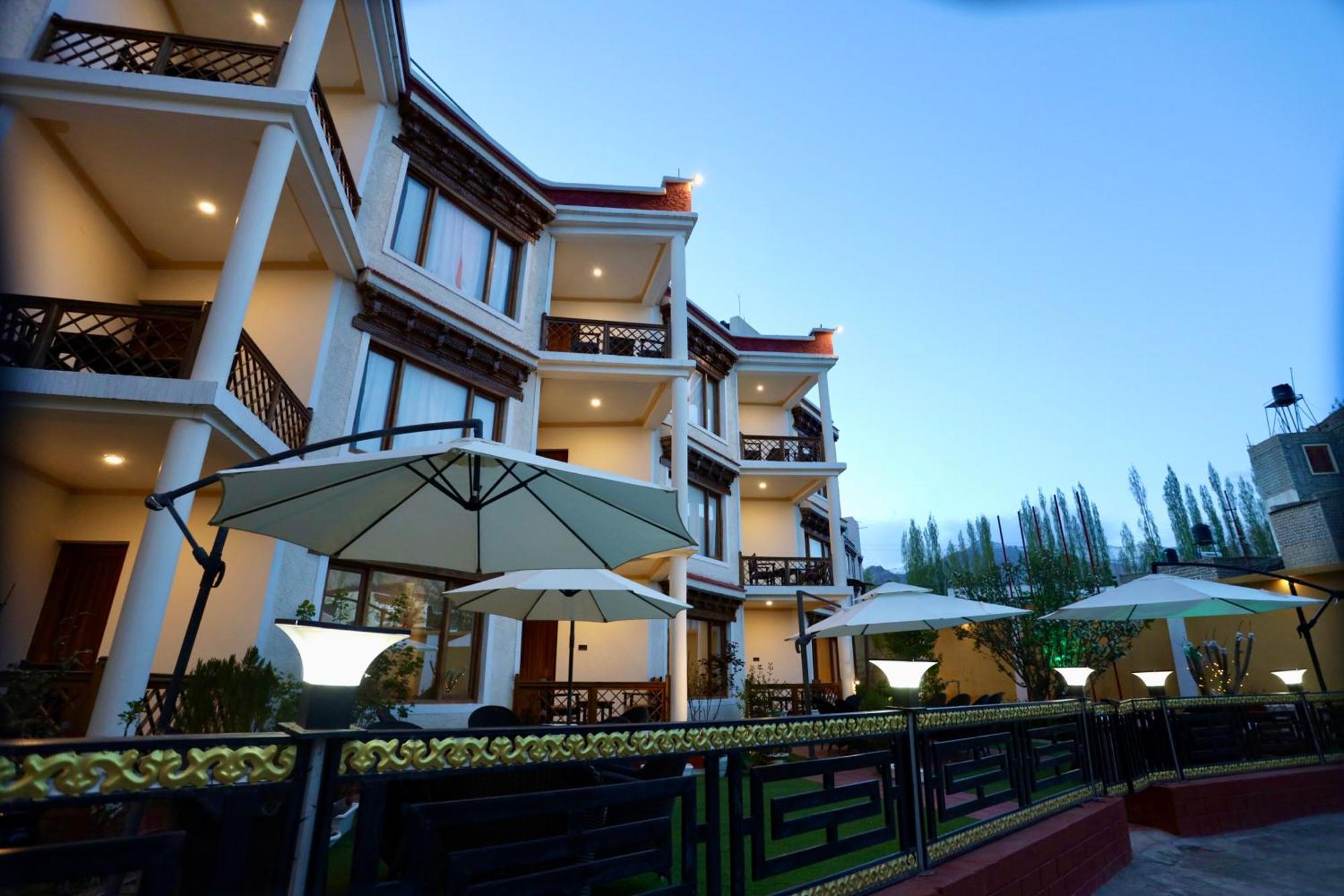Hotel Nalanda Ladakh Leh Exterior foto